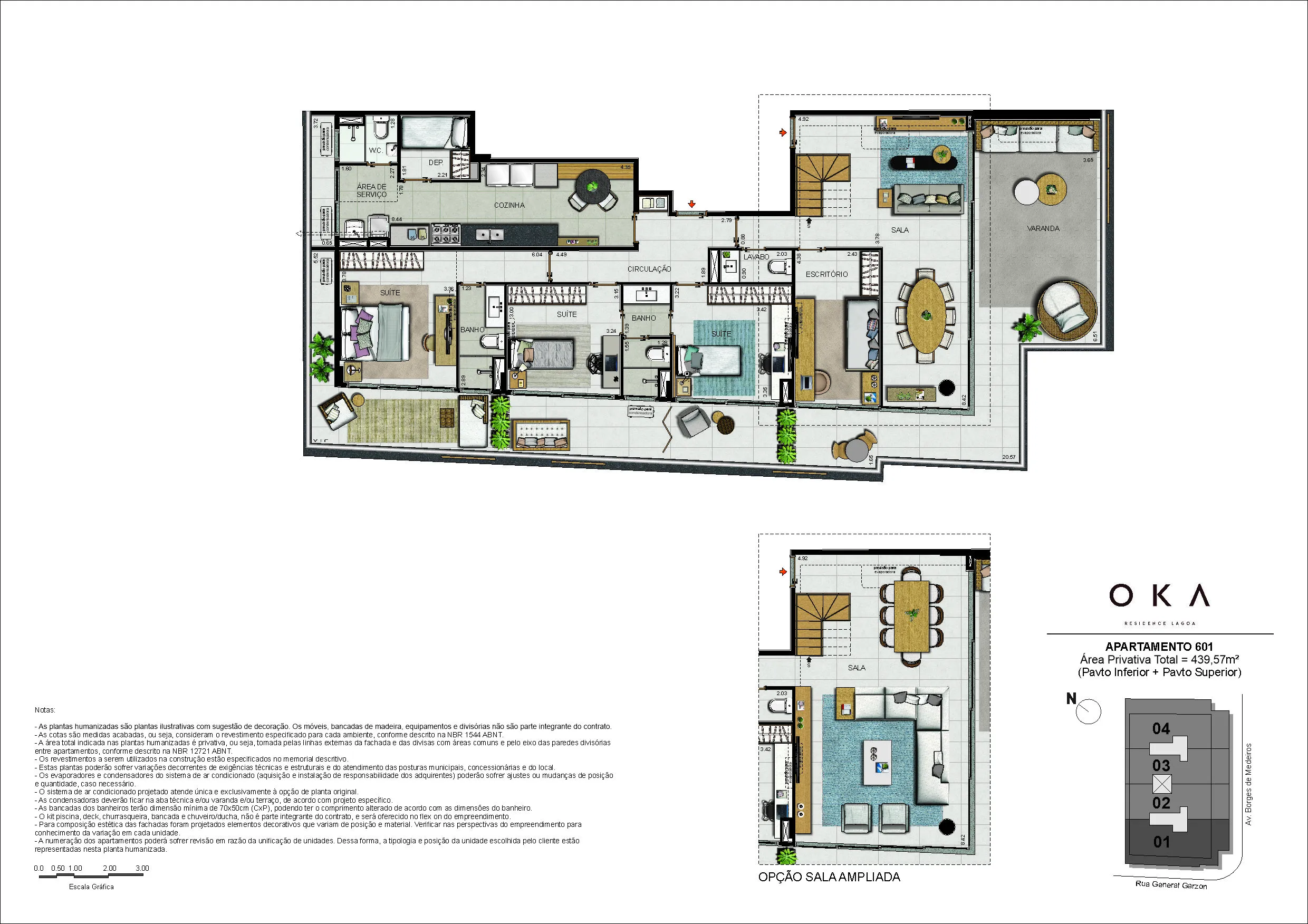 Cobertura Duplex Coluna 01(Pavimento Inferior)