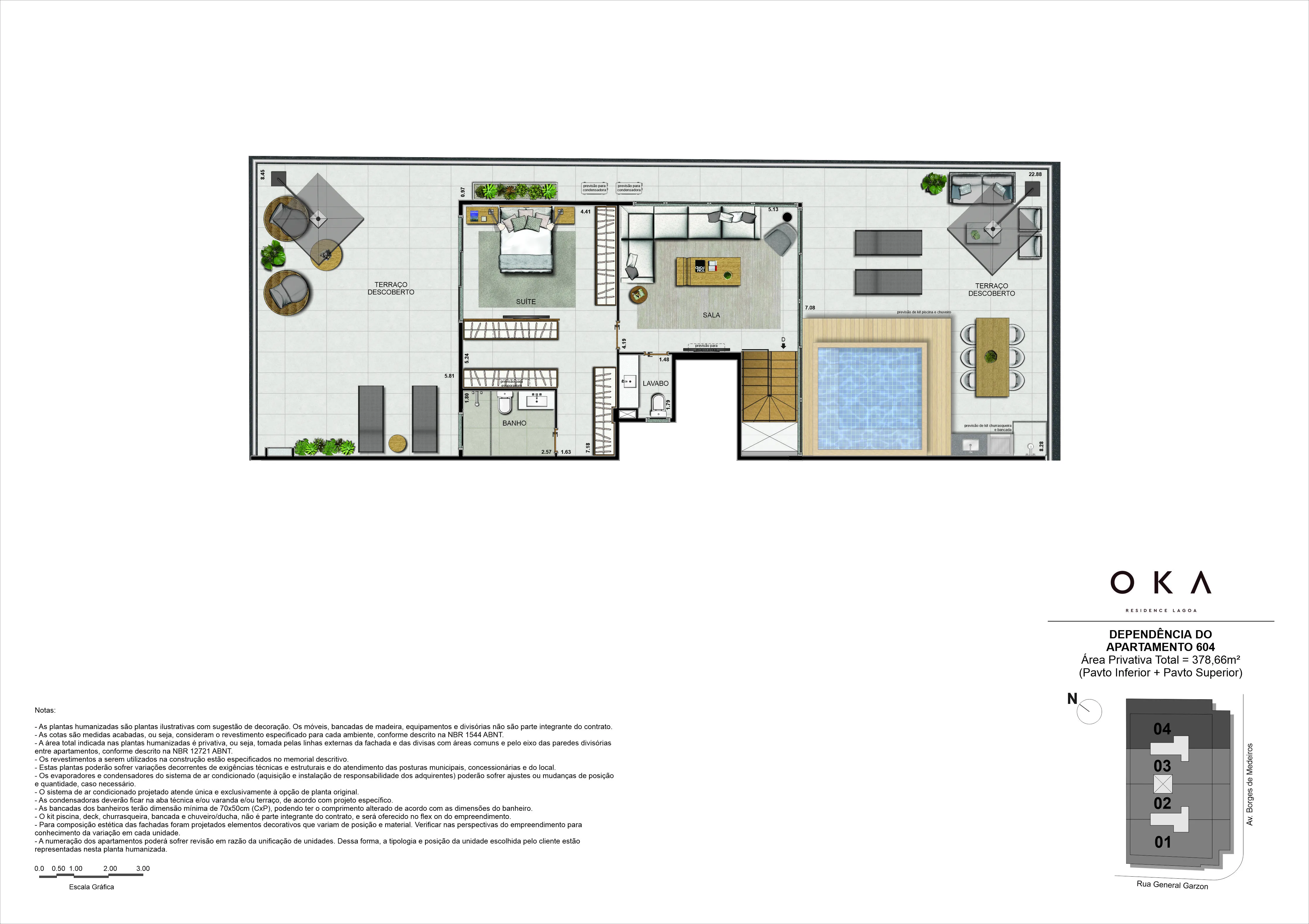 Cobertura Duplex Coluna 04 (Pavimento Superior)