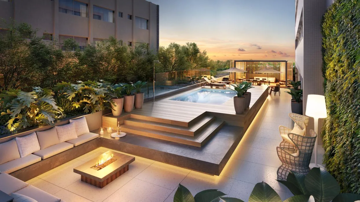 Planta Garden de 525m²